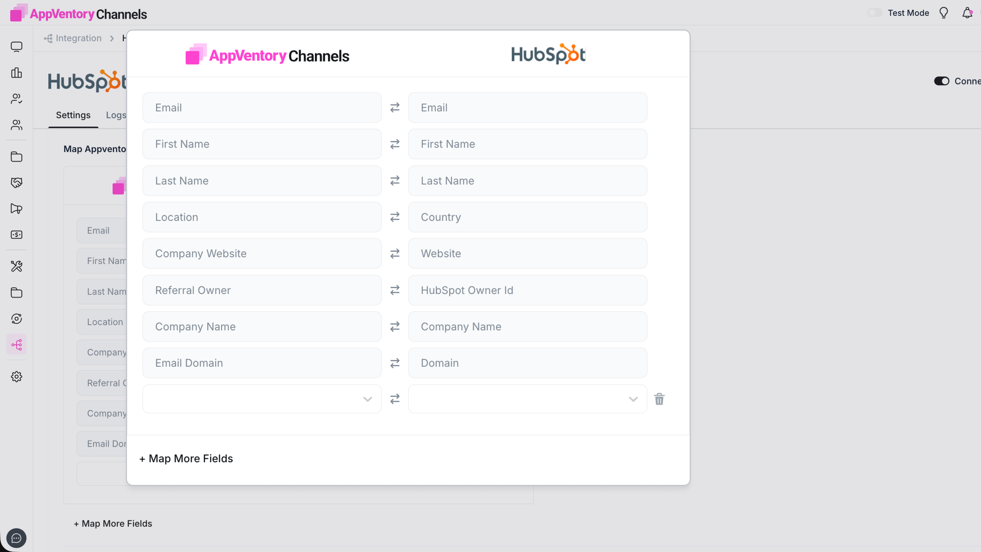 Custom Field Mapping