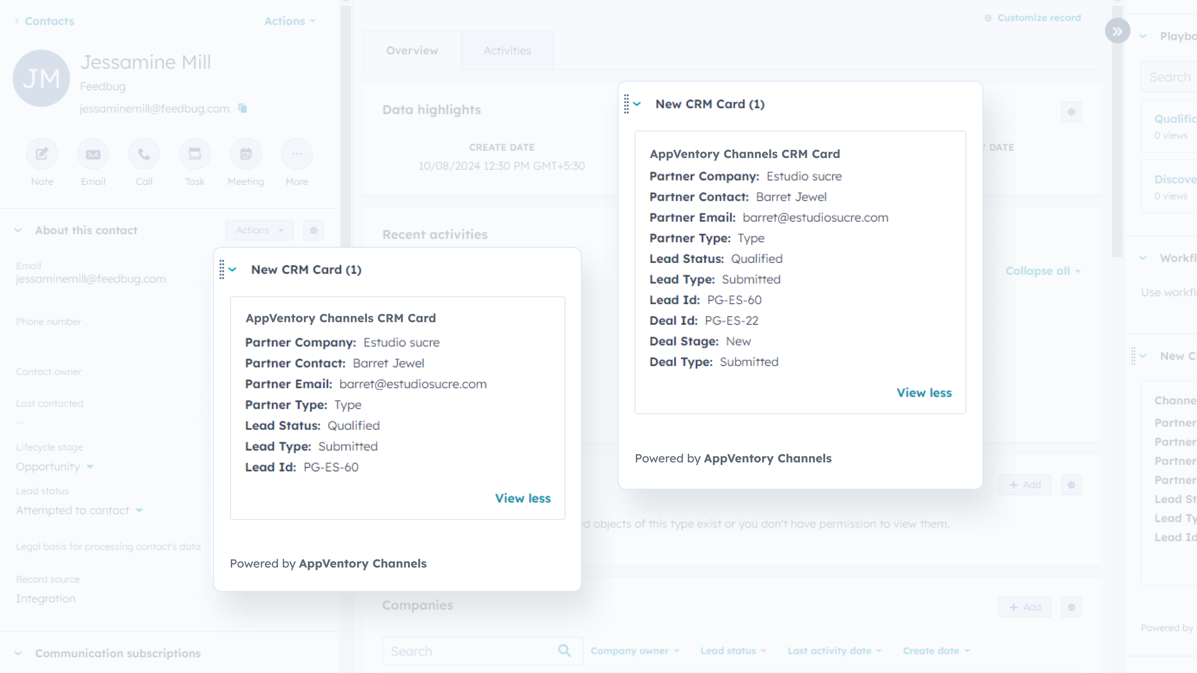 Integrated Partner Data